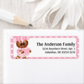 Ginger Cookie Valentine's Day Address Labels d4 (Insitu)