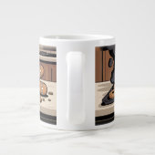Ginger-Dead Batterie Jumbo-Tasse (Rückseite)