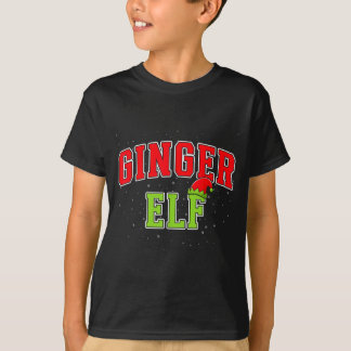 Ginger Elf Christmas Family Matching Group Xmas  T-Shirt
