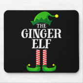 Ginger Elf Matching Family Group Christmas Party P Mousepad (Vorne)