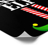 Ginger Elf Matching Family Group Christmas Party P Poster (Ecke)