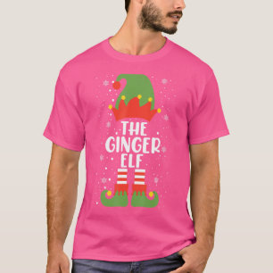 Ginger Elf Weihnachts Party Matching Family Gro T-Shirt