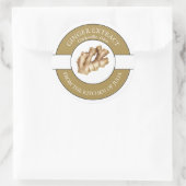 Ginger Extract Label Runder Aufkleber (Tasche)