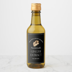 Ginger Extract Label Weinetikett