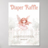 Ginger Fairy Baby Duschdusche Windeln Raffel Tafel Poster (Vorne)