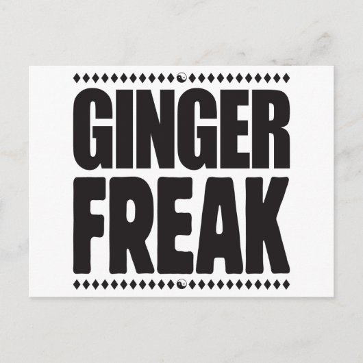 Ginger Freak Postkarte (Vorderseite)