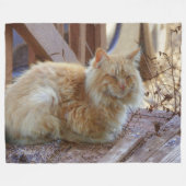 Ginger George Fleecedecke (Vorderseite (Horizontal))