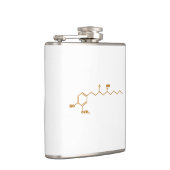 Ginger Gingerol Molecule Chemische Formel Flachmann (Rechts)