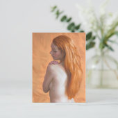 Ginger Girl Postcard Postkarte (Stehend Vorderseite)