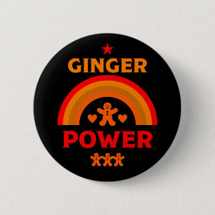 Ginger Hair Pride Button