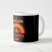 Ginger Hair Pride Jumbo-Tasse (Vorderseite Rechts)