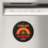 Ginger Hair Pride Magnet (In Situ (Geschirrspüler))