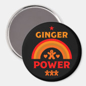 Ginger Hair Pride Magnet (Vorderseite/Rückseite)