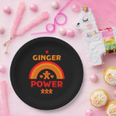 Ginger Hair Pride Pappteller (Party)