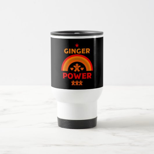 Ginger Hair Pride Reisebecher (Mittel)