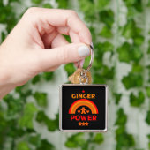 Ginger Hair Pride Schlüsselanhänger (Hand)
