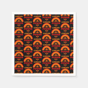Ginger Hair Pride Serviette