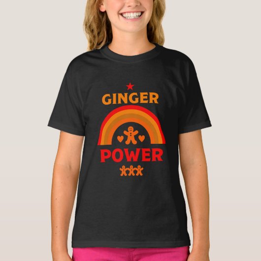 Ginger Hair Pride T-Shirt (Vorderseite)
