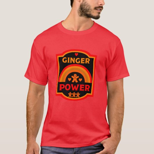 Ginger Hair Pride T-Shirt (Vorderseite)