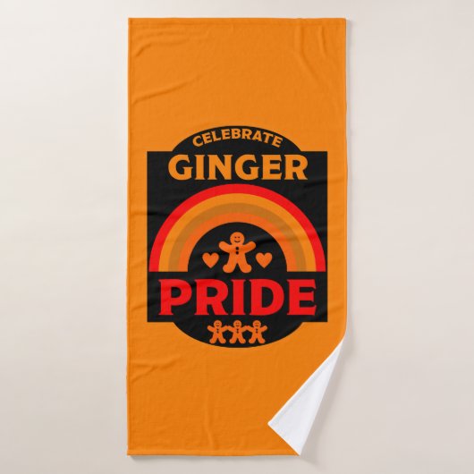 Ginger Haired Pride Badehandtuch (Badehandtuch)