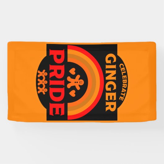 Ginger Haired Pride Banner (Horizontal)