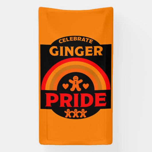 Ginger Haired Pride Banner (Vertikal)