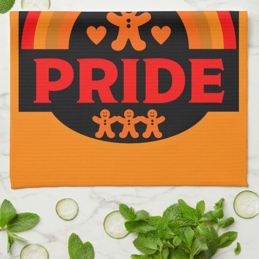 Ginger Haired Pride Geschirrtuch (Gefaltet)