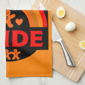 Ginger Haired Pride Geschirrtuch (Viertel Falte)