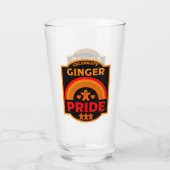 Ginger Haired Pride Glas (Rückseite)
