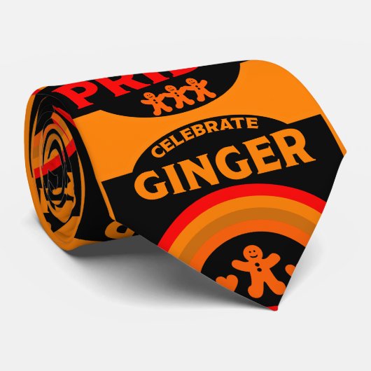 Ginger Haired Pride Krawatte (Gerollt)