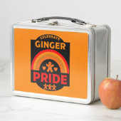 Ginger Haired Pride Metall Brotdose (Beispiel)