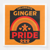 Ginger Haired Pride Serviette (Vorderseite)