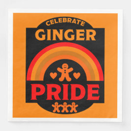 Ginger Haired Pride Serviette