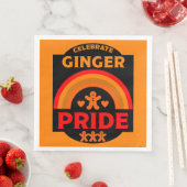 Ginger Haired Pride Serviette (Beispiel)