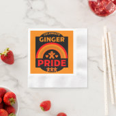 Ginger Haired Pride Serviette (Beispiel)