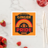 Ginger Haired Pride Serviette (Beispiel)