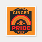 Ginger Haired Pride Serviette (Vorderseite)