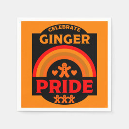 Ginger Haired Pride Serviette