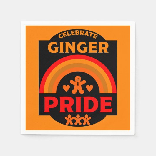Ginger Haired Pride Serviette (Vorderseite)