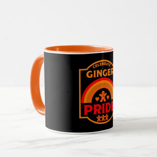 Ginger Haired Pride Tasse (Vorderseite Links)