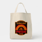 Ginger Haired Pride Tragetasche (Rückseite)