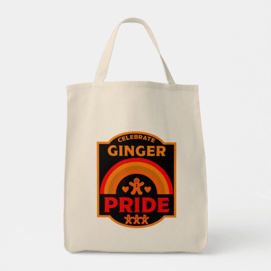 Ginger Haired Pride Tragetasche (Rückseite)