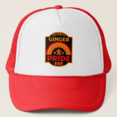 Ginger Haired Pride Truckerkappe (Vorderseite)
