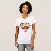 Ginger Heart Santa T - Shirt und Geschenke (Vorne ganz)