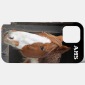 Ginger Horse on Farm Case-Mate iPhone Case (Rückseite (Horizontal))