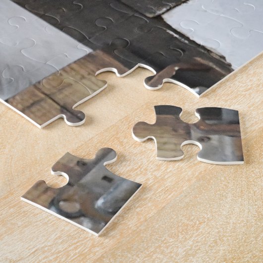 Ginger Horst on Farm Nur ein Mädchen, das Pferde L Puzzle (Seite)