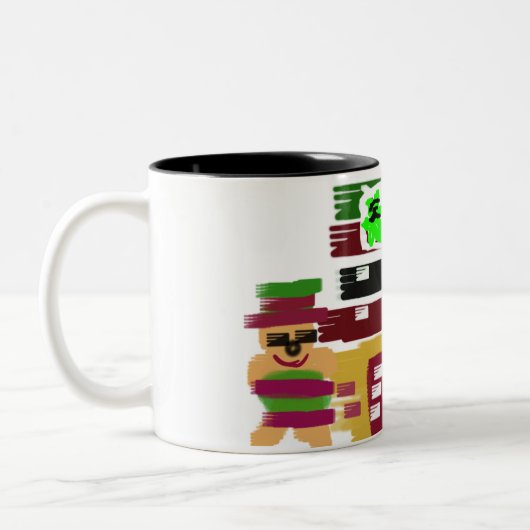 Ginger Hotel Zweifarbige Tasse (Links)