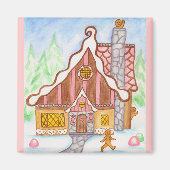 ginger_house_wave-Magnet Magnet (Vorne)