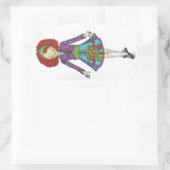 Ginger Irish Dancer Sticker (Tasche)
