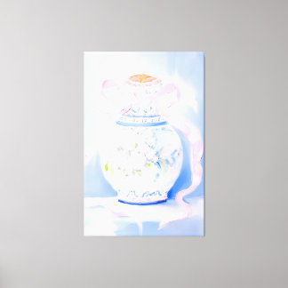 Ginger Jar Acrylic Malerei Preppy wall Art Leinwanddruck